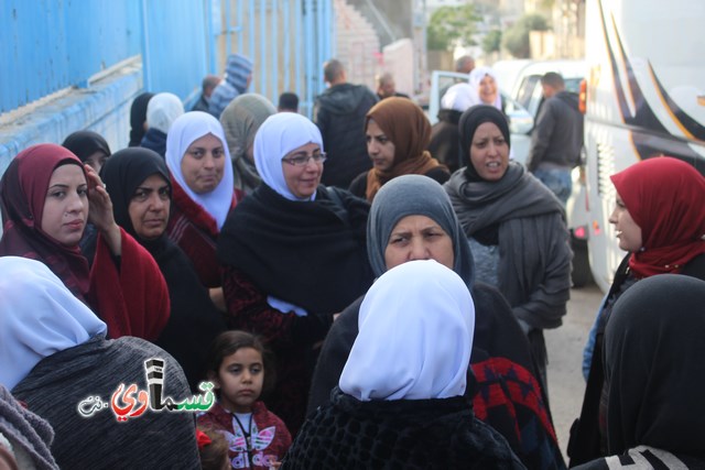  كفرقاسم : فوج الطائرة والثاني من عمرات الشتاء يغادر البلدة الى الديار الحجازية عبر مطار بن جوريون مع الاداري زهير العمشه  ابو الصراط  